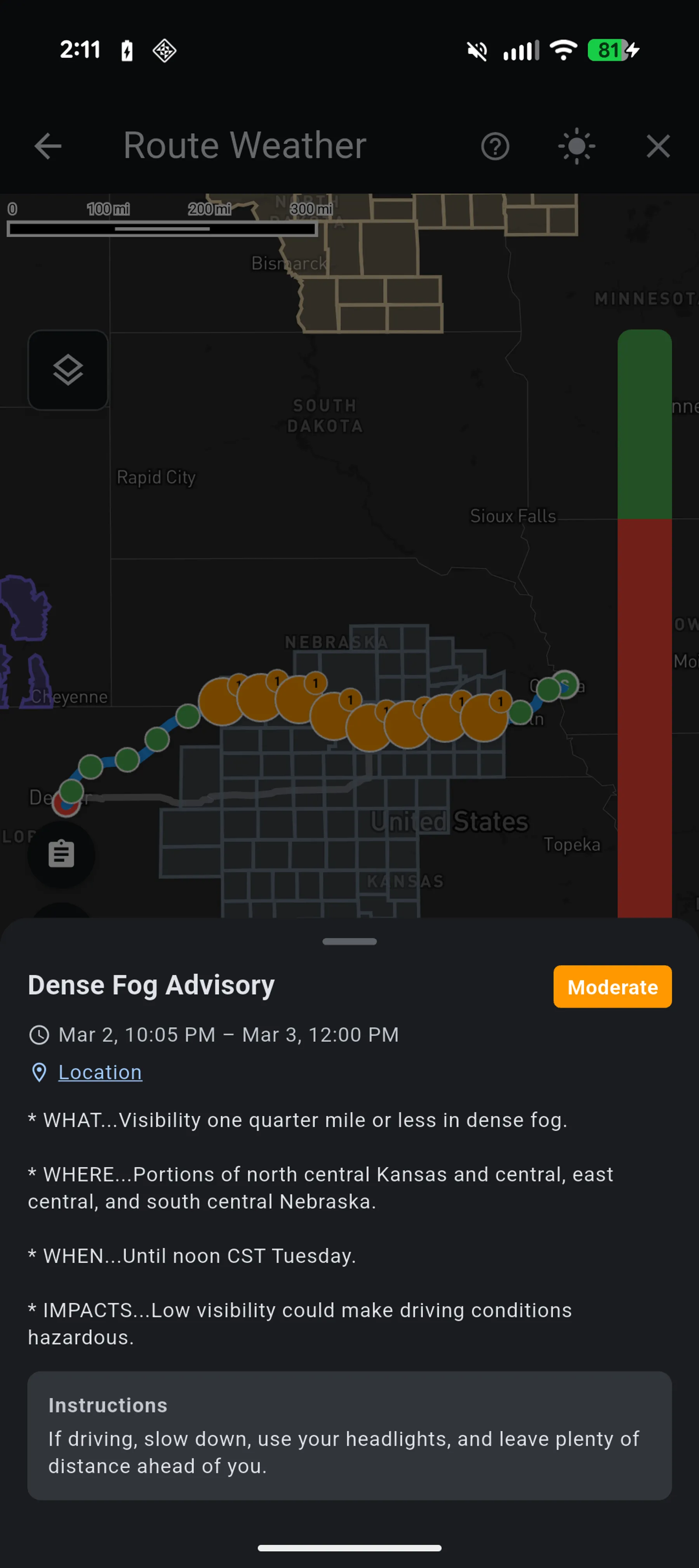 NWS Weather Alerts